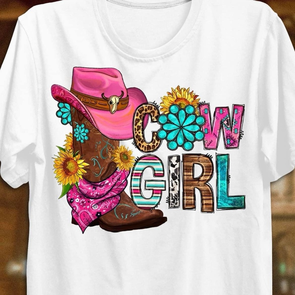 Western graphic tee